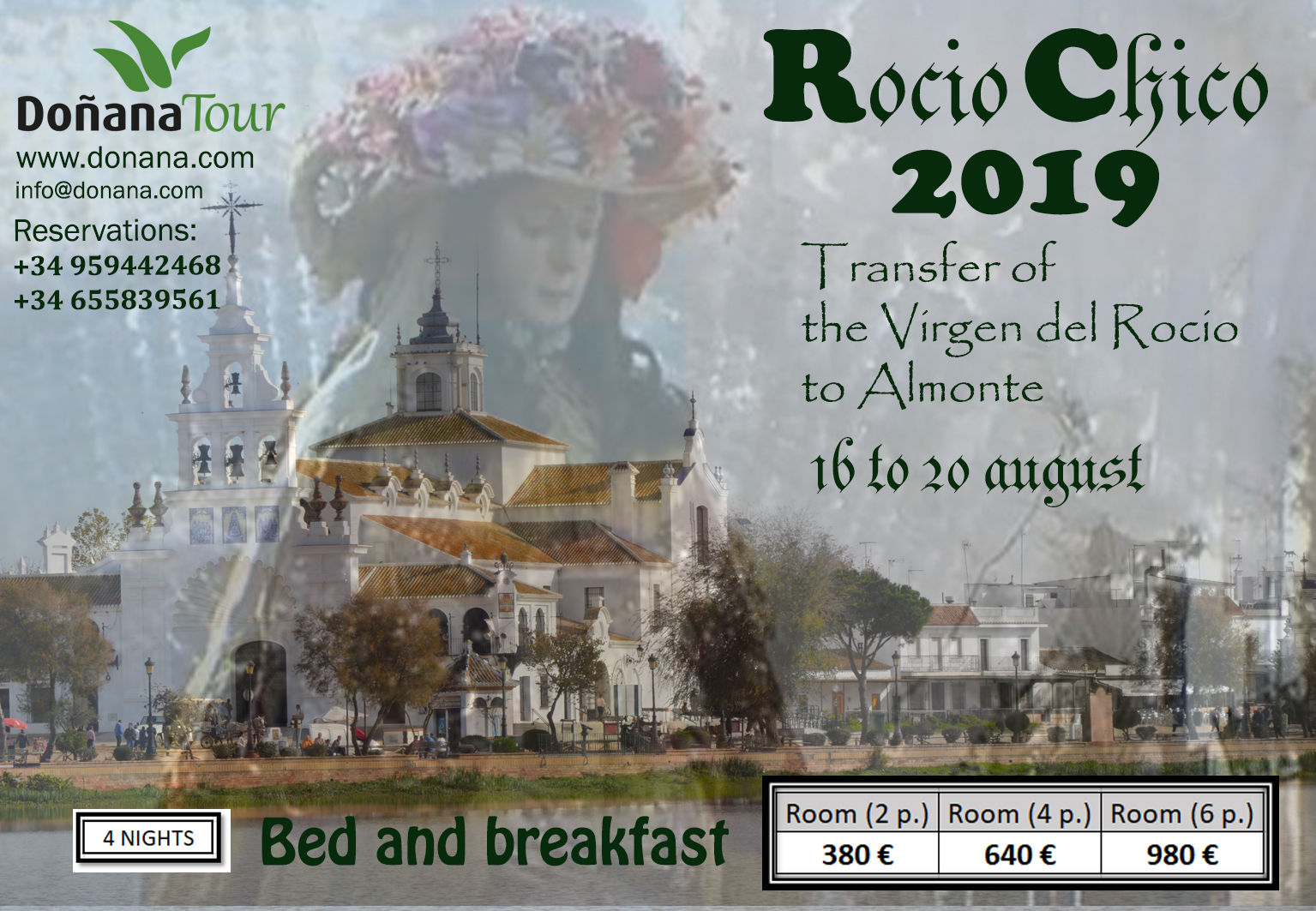 ROCÍO CHICO 2019 TRANSFER OF THE VIRGIN OF THE ROCÍO